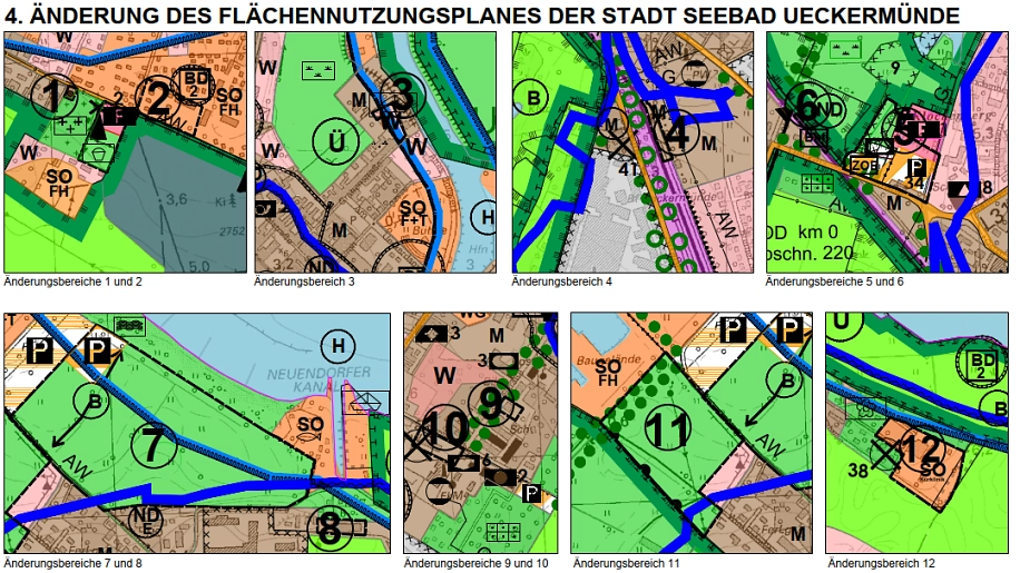 Flächennutzungsplan 5.6.2025 Flächennutzungsplan 5.6.2025 © Stadt Seebad Ueckermünde