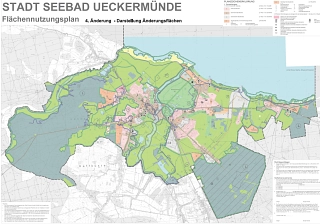 Flächennutzungsplan&nbsp;&copy;&nbsp;Stadt Seebad Ueckermünde